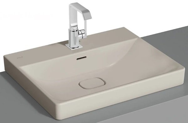 Vitra 7526B020-0973 Metropole Çanak lavabo, 60cm Mat Bej